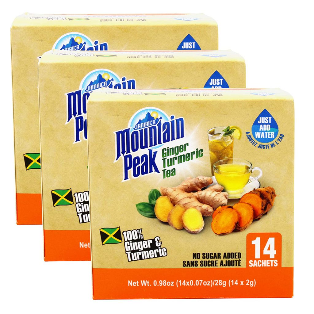 MTN PEAK GINGER TUMERIC TEA BOJSSC Cafe Portal